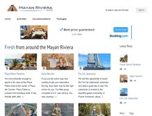 Tablet Screenshot of mayanriviera.com